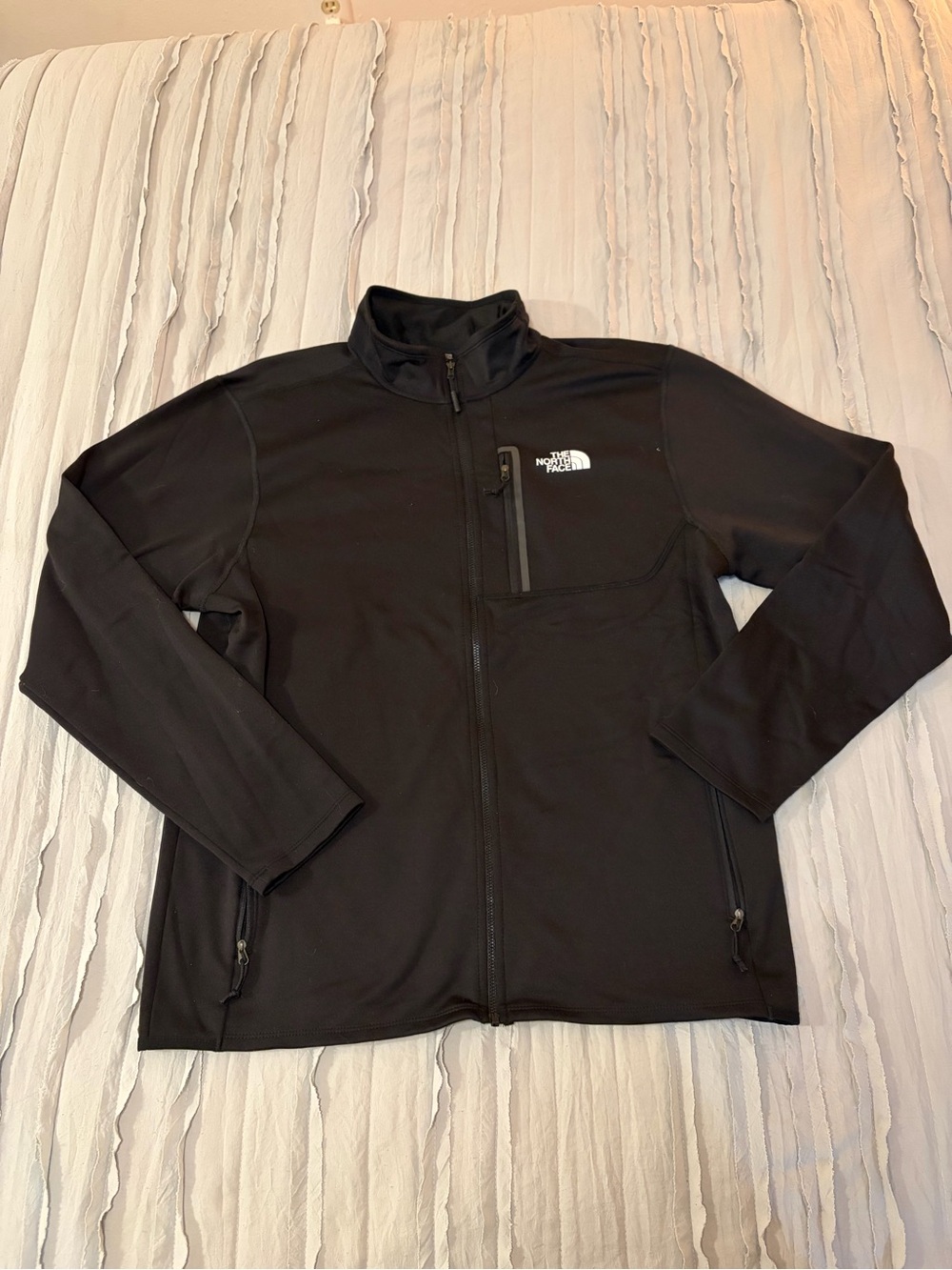 The North Face Men's Black Lightweight Softshell Jacket | Size L